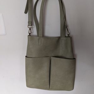 Mossimo sage green bag